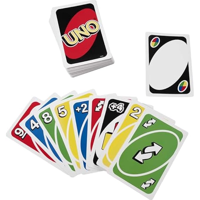 rayihni ​GIANT UNO CARD GAME FOR KIDS, ADULTS & FAMILY NIGHT, OVERSIZED CARDS & CUSTOMIZABLE WILD CARDS FOR 2 TO 10 PLAYERS - Image 5